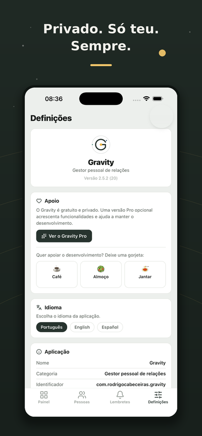 Gravity — privado